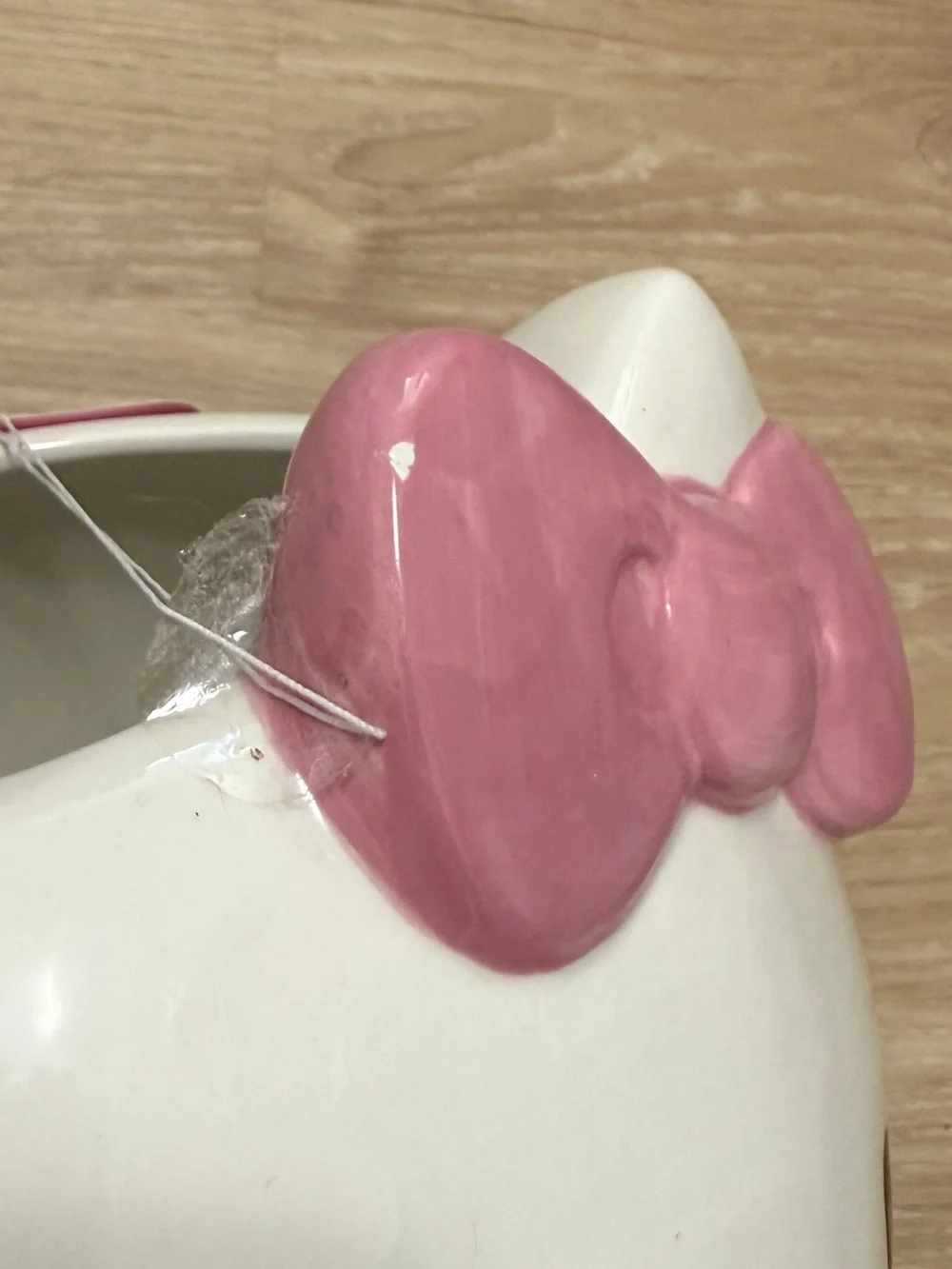 Hello Kitty Planter Pink Bow